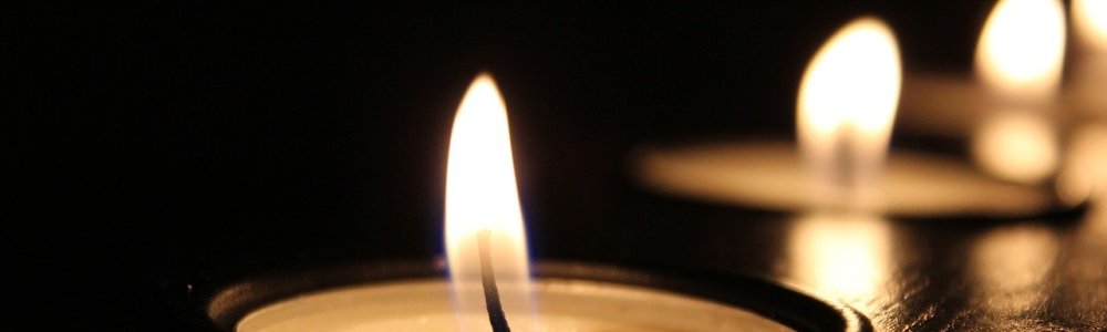 candlelight in the darkness