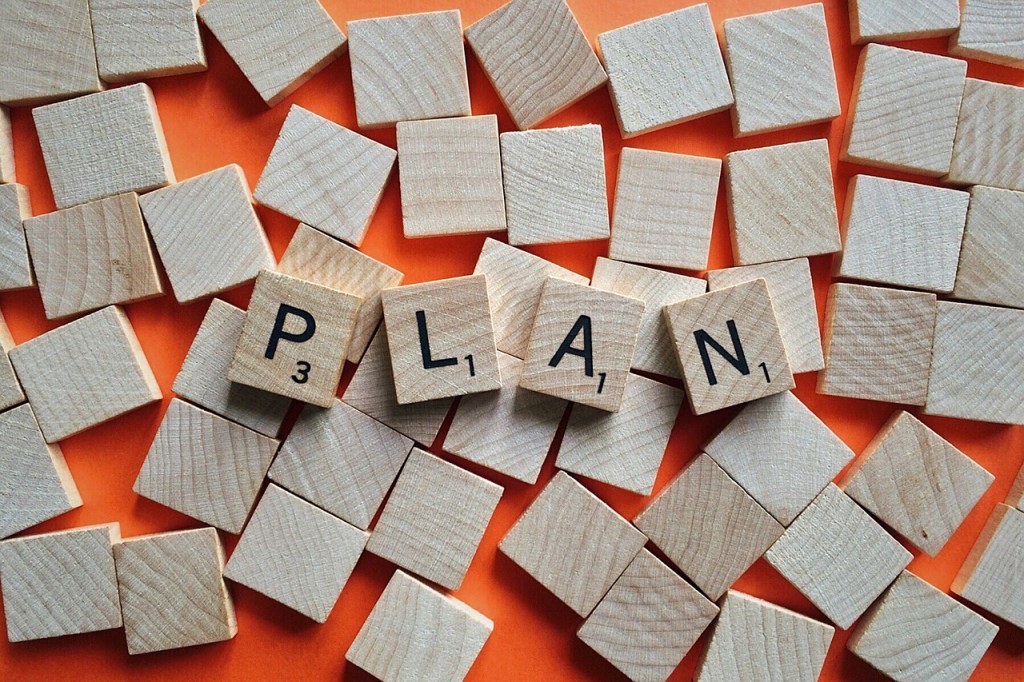 Plan, scrabble, game plan