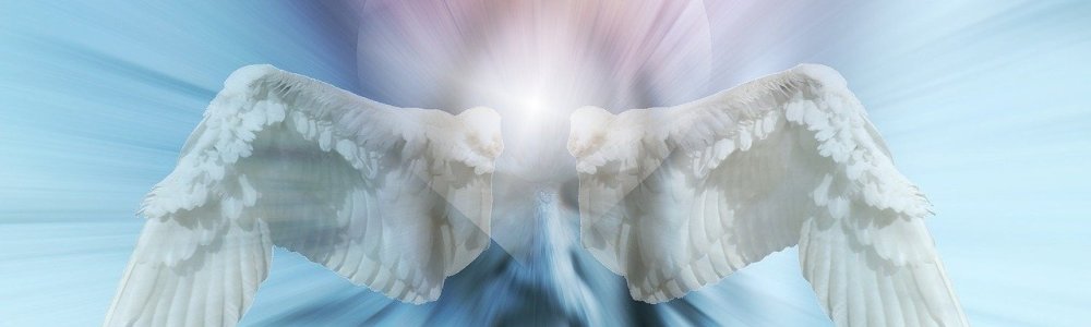 heart and angel wings