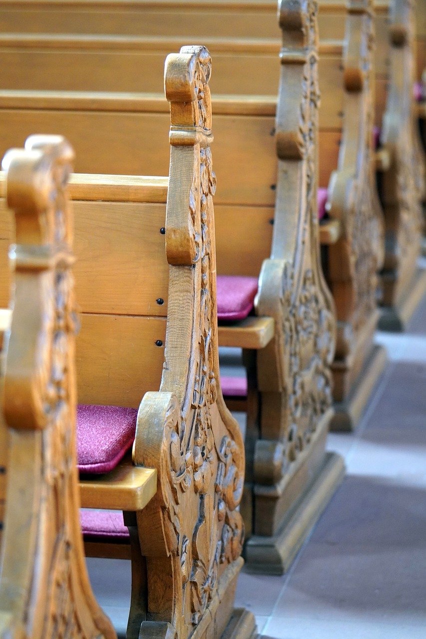 church pews